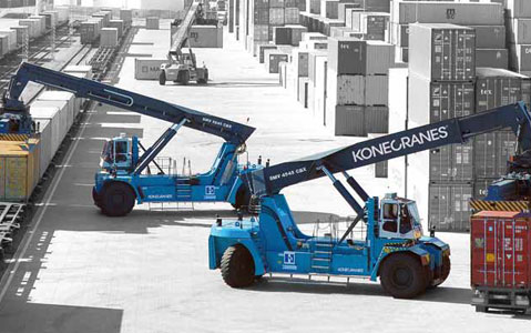 Konecranes Intermodal Reach Stacker 5 High - United Equipment